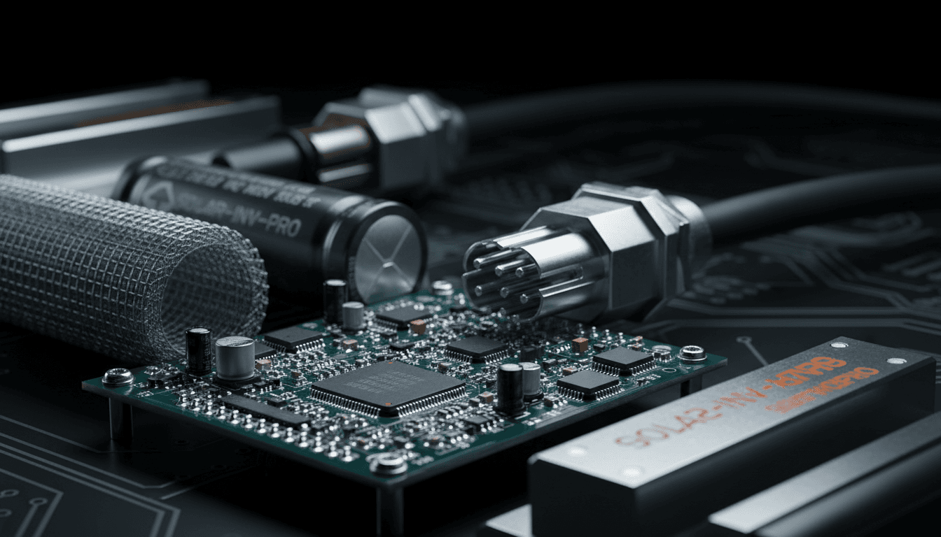 Professional-grade engineering components in detail