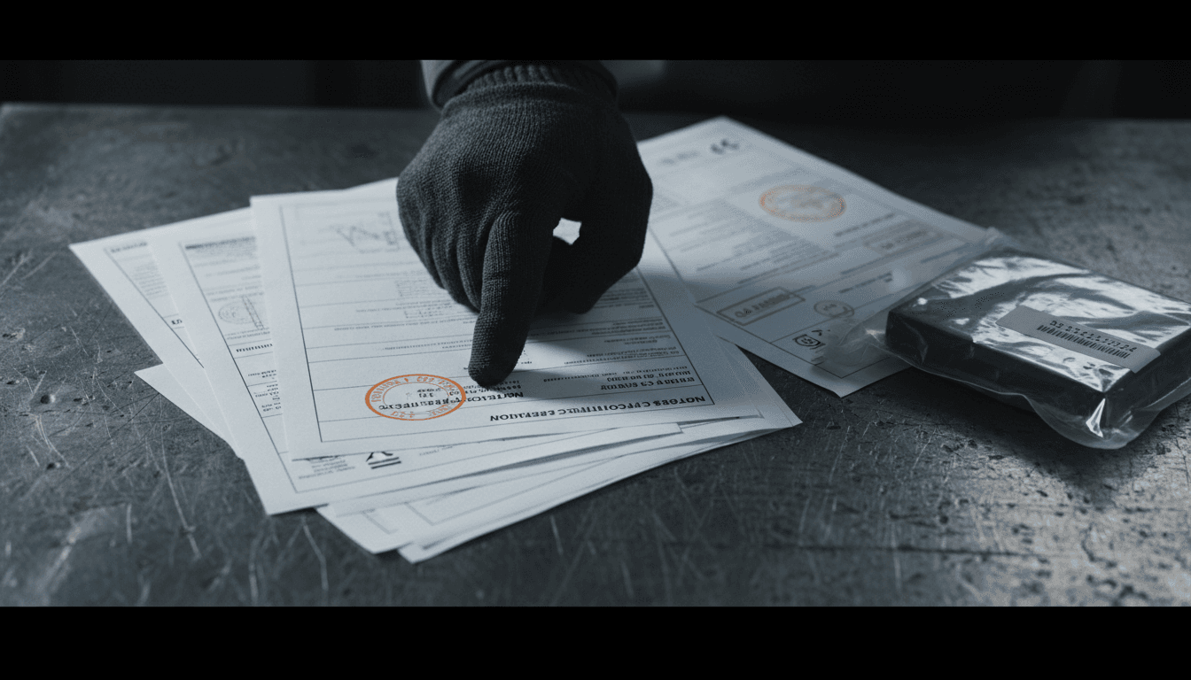 Technical certification verification and NATO-spec compliance documentation